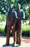 Sculpture: Joseph and Hiram