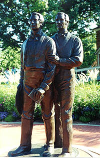 Sculpture: Joseph and Hiram