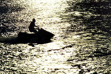 Jetski at Sunset