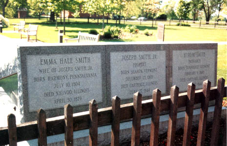 Smith Homestead Cemetary Headstones (Rear)